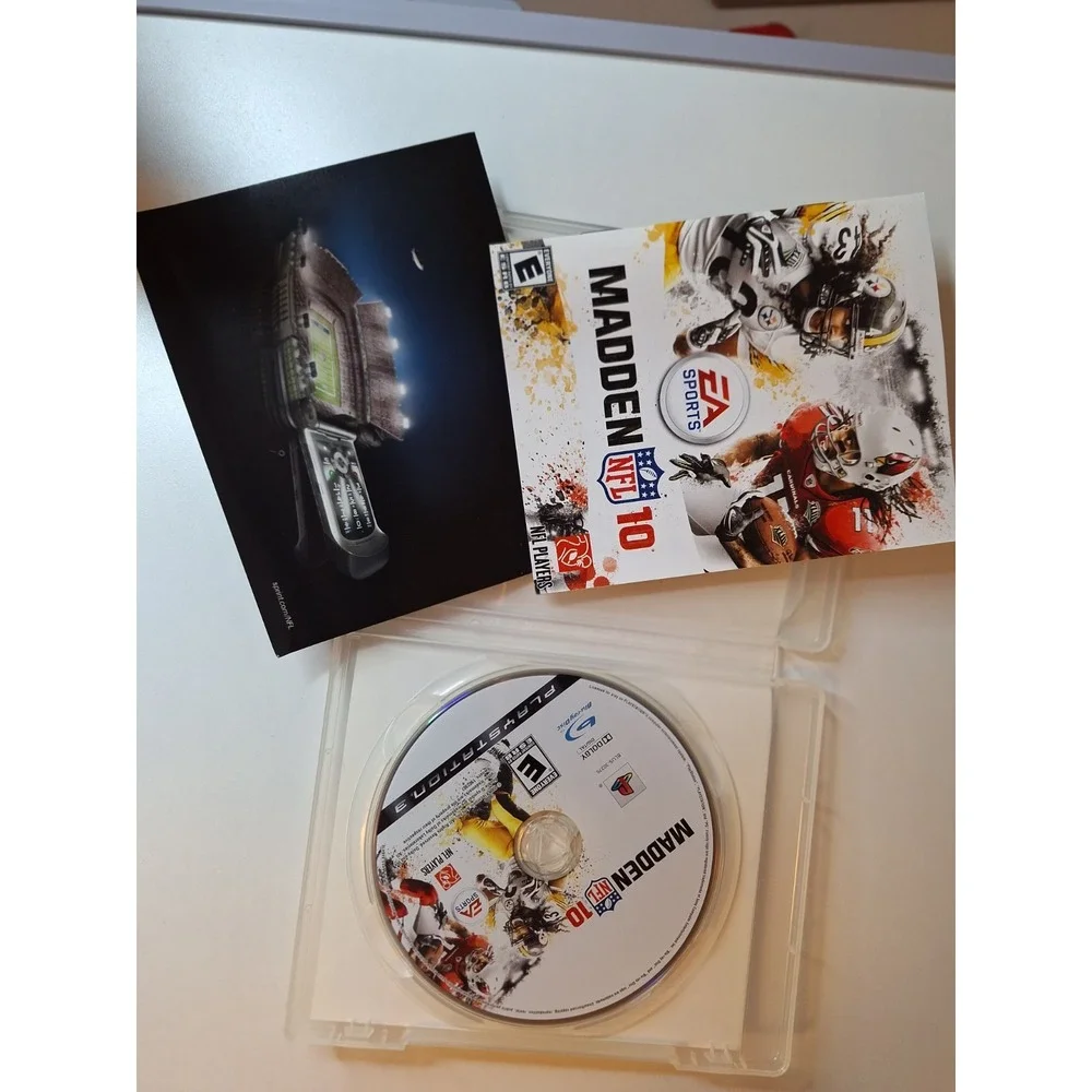 Madden NFL 10 (Sony PlayStation 3, 2009) EA Sports with manu
